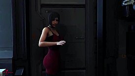 ada wong encounters the d-virus in parody