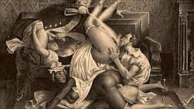 Detailed Vintage Cartoon Illustration