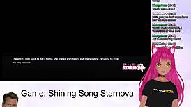 Vtuber Lewdneko Plays Shining Song Starnova Aki Route Part 2