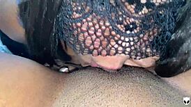 Khalessi's big clit teased in 69