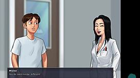 summertime saga 33 • intimate encounter with the attractive asian teacher