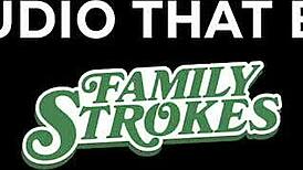 gorgeous petite blonde babe with huge dick