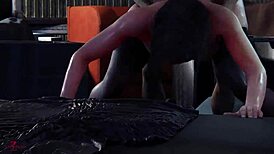 ada wong encounters the d-virus in parody