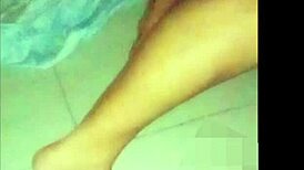 He thrusts deep and creampies the naughty housewife in homemade video