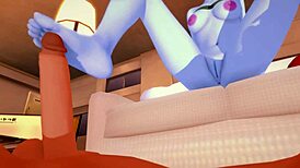 龙珠Vados热辣3D足交舔脚