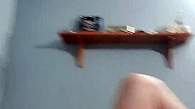 Young guy plays with his cock and shows off sexy ass!