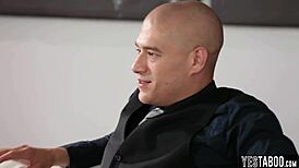 busty brunette jaclyn taylor nabbed with horny butler