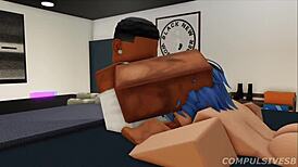 He has an awesome crib