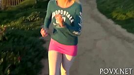 emily austin's wet pussy gets hardcore pov fucking!