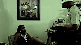 Ebony GETS BBC and LOOKS very happy