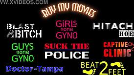 Doctor in Florida Gives Freshman Angel Oaks Mandatory Hitachi Magic Wand Orgasms During Physical