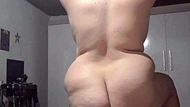 creme in a subtle crossdressing session with ass and pussy play