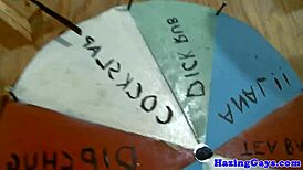 Hetero twinks blow dick and get banged in the dorm.