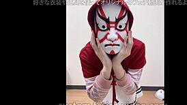 Girl In Skirt Teases With Hidden Pleasures