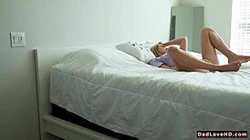omg stepdaddy, if i suck your big cock, will ya forgive me? wow, so yummy!