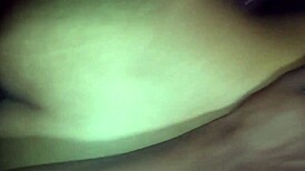 Watch this ebony redbone take backshots and squirt on big black cock?