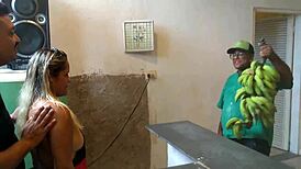 Go get a banana, cuckold, and come back with a creampie?