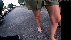 Got a foot fetish? Check out Helena Price's public worship!