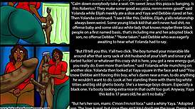 18 Yr Old Banging Step Mom and Big Booty Friends in Comic