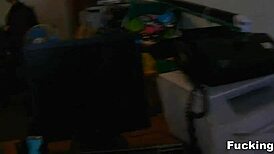 Teen 18+ In Glasses Gets Quickie Fuck. Best Deal For Cumshot.