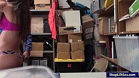 Lily adams clothes ripped blowjob