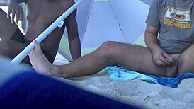 Helena Price - Exhibitionist Wife Cums Hard on Public Nude Beach