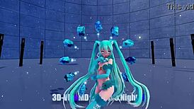 check out this cat fate cosplay with adult miku in 3d vr180.