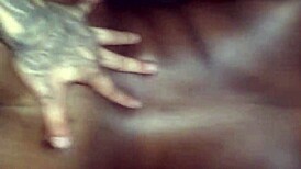 big ass black chick fucks asian in interracial encounter