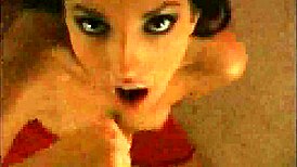 is jenna haze's pov blowjob as messy and intense as her facial suggests?