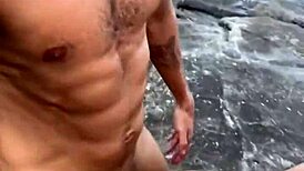 secret gay banging on abrico's rocky beach in rj, so wild!