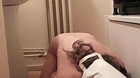 esclave f masquée autoseance dentrainement bdsm