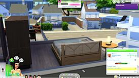 The pregnant prostitute gets fucked hard by her pimp in the ass