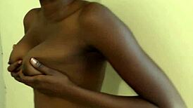 Young ebony step sister gets homemade creampie in doggystyle.