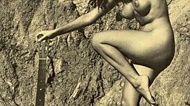 Vintage Top Twenty Babes Playing Musical Instruments