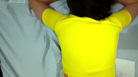 Brazilian Girl Riding Hard In Doggystyle!