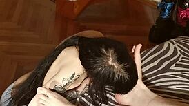 Beth Kinky Cleans Daddy's Feet After Long Day in HD