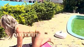 Wife Waits For Husband To Leave For Neighbor