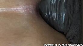 I ate my trans neighbor's pussy, she's so naughty with that big cock