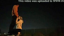 Steamy compilation of my wife and I getting it on in public