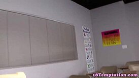 Amateur POV Tugging Small Tits Dick