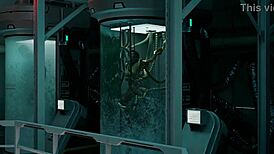 Lara’s Experiment with Bondage Machine Gets Wild in Part 1