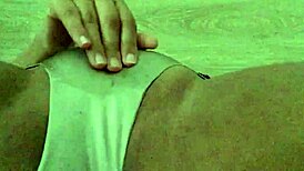 young asian woman starts her morning with intimate fingering, building to orgasm