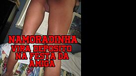 girlfriend turns cum dump at friend's party with real moans