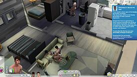 One Guy With Pregnant Prostitute And Ebony Woman In Eco Role