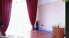 Camhos 003 - Young Blonde Jazlynn Unwinds on Chaturbate.