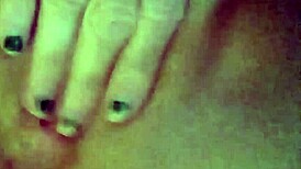 stella pounds her swollen pussy and ass hard