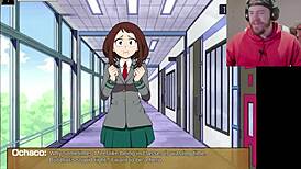 In this uncensored My Hero Academia game, the hero gets cummy with big tits anime girls.