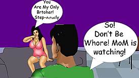 Guy helps girls study comic in anime hentai style with sexy scenes 😏