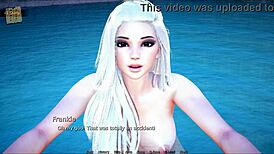 Polyturnon 5 Featuring Curvy Anime Characters In Cute Outfits