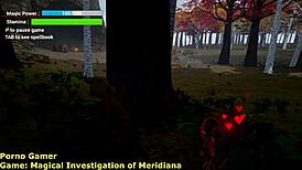 I begin the walkthrough of magical investigation of Meridiana 1